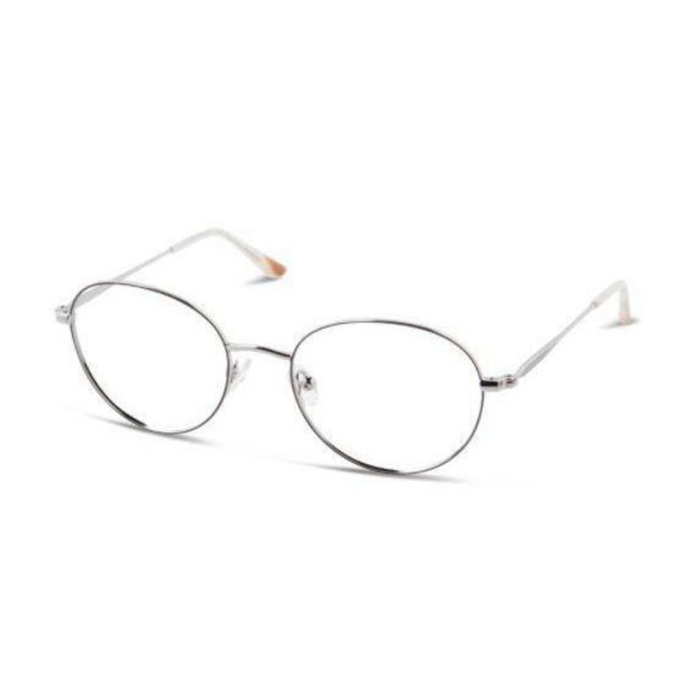 NEW Thin & Light QUILL Brown & Silver CLEO Eyeglasses 50/18/145 with Case